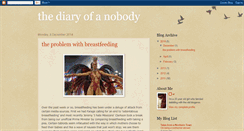 Desktop Screenshot of er-thediaryofanobody.blogspot.com