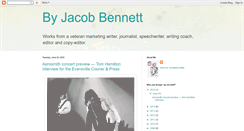 Desktop Screenshot of jacobmbennett.blogspot.com