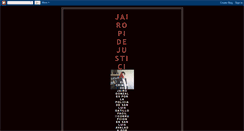 Desktop Screenshot of jairopidejusticia.blogspot.com