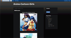 Desktop Screenshot of anime-cartoon-girls.blogspot.com