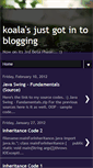 Mobile Screenshot of koala-linux.blogspot.com