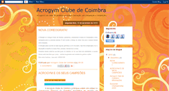Desktop Screenshot of acrogymcc.blogspot.com