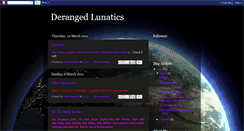 Desktop Screenshot of deranged-lunatics.blogspot.com