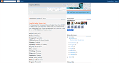 Desktop Screenshot of ecliptictimes.blogspot.com