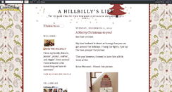 Desktop Screenshot of adayinthelifeofahillbilly.blogspot.com