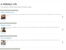 Tablet Screenshot of adayinthelifeofahillbilly.blogspot.com