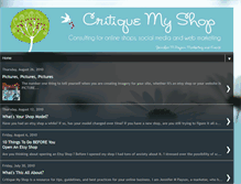 Tablet Screenshot of critiquemyshop.blogspot.com