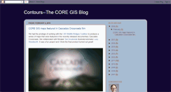Desktop Screenshot of contours-coregis.blogspot.com