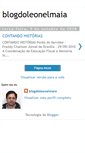 Mobile Screenshot of blogdoleonelmaia.blogspot.com