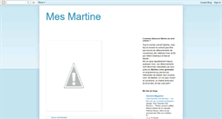 Desktop Screenshot of mesmartine.blogspot.com