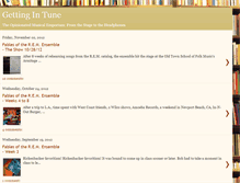 Tablet Screenshot of gettingintune.blogspot.com