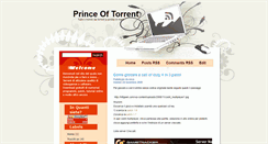 Desktop Screenshot of princeoftorrent.blogspot.com