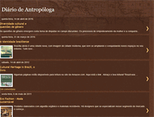 Tablet Screenshot of diariodeantropologa.blogspot.com
