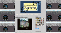 Desktop Screenshot of ahomeforabunny.blogspot.com