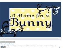 Tablet Screenshot of ahomeforabunny.blogspot.com