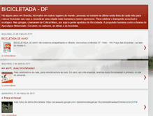 Tablet Screenshot of bicicletadadf.blogspot.com