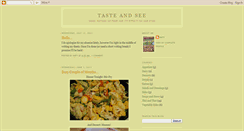 Desktop Screenshot of harbins-taste-and-see.blogspot.com