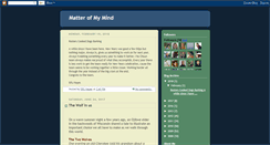 Desktop Screenshot of matterofmymind.blogspot.com
