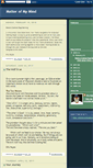 Mobile Screenshot of matterofmymind.blogspot.com