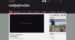 Desktop Screenshot of notjustrocks.blogspot.com