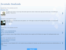 Tablet Screenshot of juventudeatualizada.blogspot.com