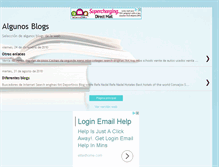 Tablet Screenshot of algunosblogs.blogspot.com