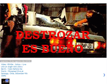 Tablet Screenshot of destrozaresbueno.blogspot.com