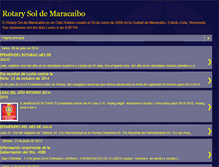 Tablet Screenshot of clubrotariosoldemaracaibo.blogspot.com