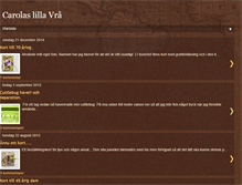 Tablet Screenshot of carolaslillavra.blogspot.com