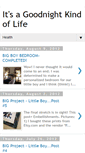Mobile Screenshot of itsagoodnightkindoflife.blogspot.com