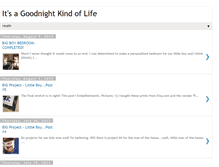 Tablet Screenshot of itsagoodnightkindoflife.blogspot.com