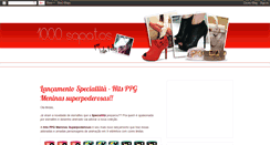 Desktop Screenshot of 1000sapatos.blogspot.com