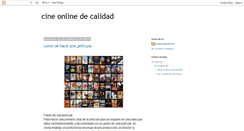 Desktop Screenshot of cineonlinedecalidad.blogspot.com