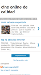 Mobile Screenshot of cineonlinedecalidad.blogspot.com