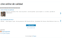 Tablet Screenshot of cineonlinedecalidad.blogspot.com