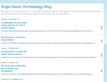 Tablet Screenshot of anglo-saxon-archaeology-blog.blogspot.com