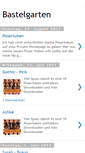 Mobile Screenshot of bastelgarten-romana.blogspot.com