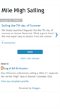 Mobile Screenshot of milehighsailing.blogspot.com