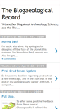 Mobile Screenshot of blogaeologicalrecord.blogspot.com