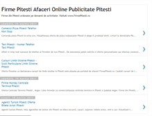 Tablet Screenshot of firme-pitesti.blogspot.com