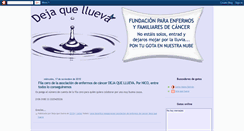 Desktop Screenshot of fundaciondejaquellueva.blogspot.com