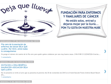 Tablet Screenshot of fundaciondejaquellueva.blogspot.com