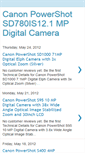 Mobile Screenshot of cheapcanonpowershotsd780is12.blogspot.com