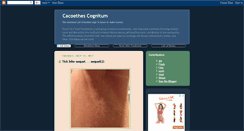 Desktop Screenshot of cacocog.blogspot.com