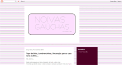 Desktop Screenshot of noivasgauchas.blogspot.com