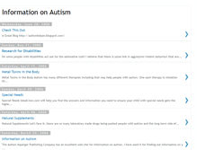 Tablet Screenshot of informationonautism.blogspot.com