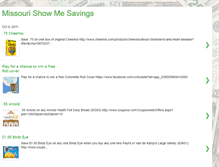 Tablet Screenshot of missourishowmesavings.blogspot.com