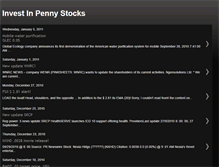 Tablet Screenshot of investinpennystockstoday.blogspot.com