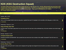 Tablet Screenshot of ksgdestructionsquad.blogspot.com