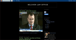 Desktop Screenshot of belcherlawoffice.blogspot.com